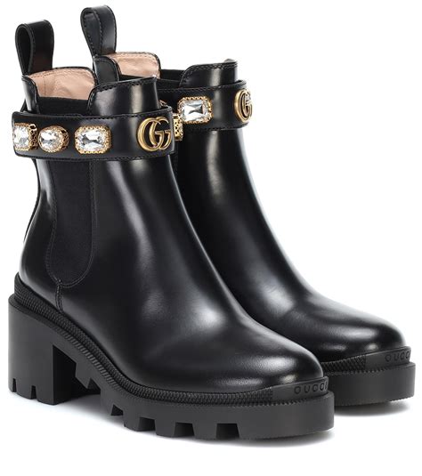 gucci boots embellished.